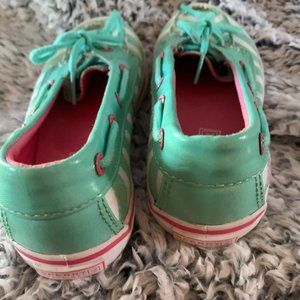 Girl's size 2 Sperry Top Sider boat shoes